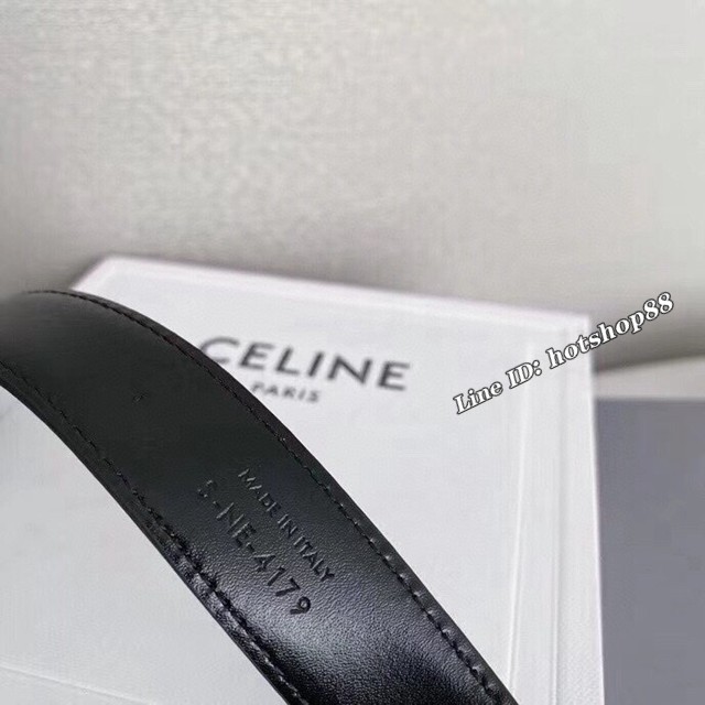 CELINE凱旋門皮帶 賽琳女士腰帶 賽琳小牛皮可調節皮帶  jjp2752